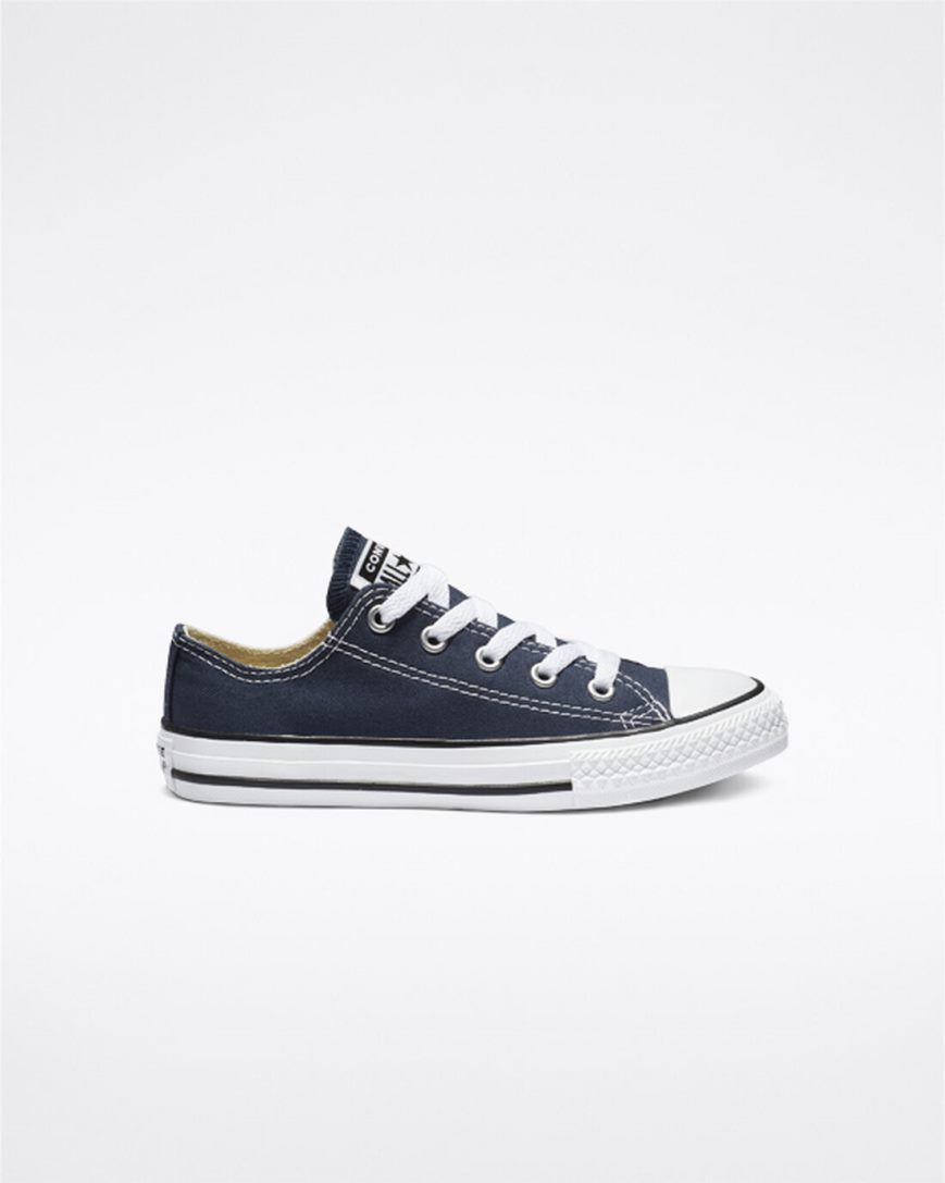 Zapatillas Bajas Converse Chuck Taylor All Star Classic Niña Azul Marino | PE EWL745